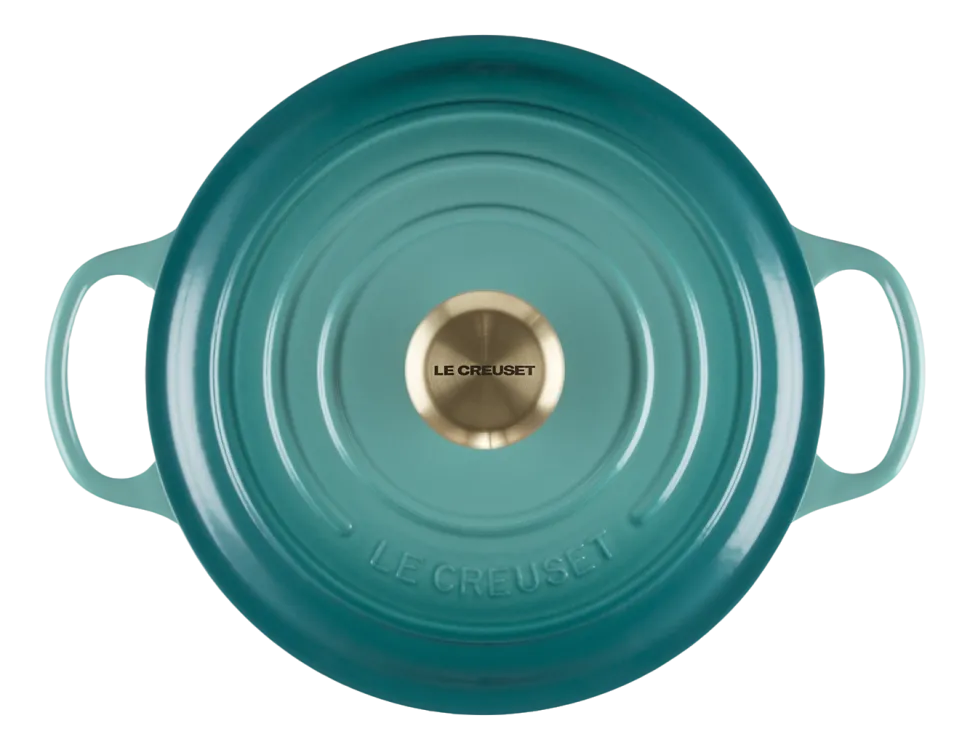 Braadpan Le Creuset Signature Bleu Riviera 24 cm