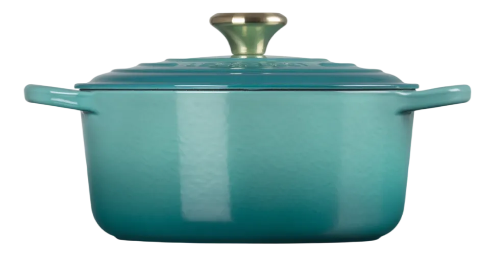 Braadpan Le Creuset Signature Bleu Riviera 24 cm