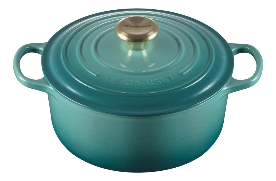 Braadpan Le Creuset Signature Bleu Riviera 24 cm