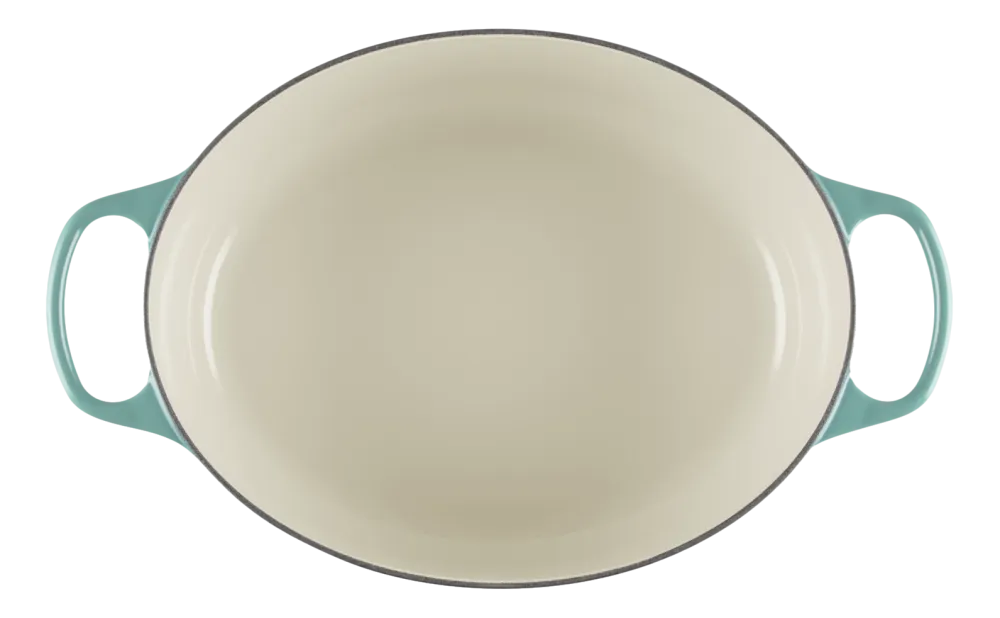 Le Creuset Braadpan Signature Bleu Riviera Hot