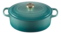 Le Creuset Braadpan Signature Bleu Riviera Online