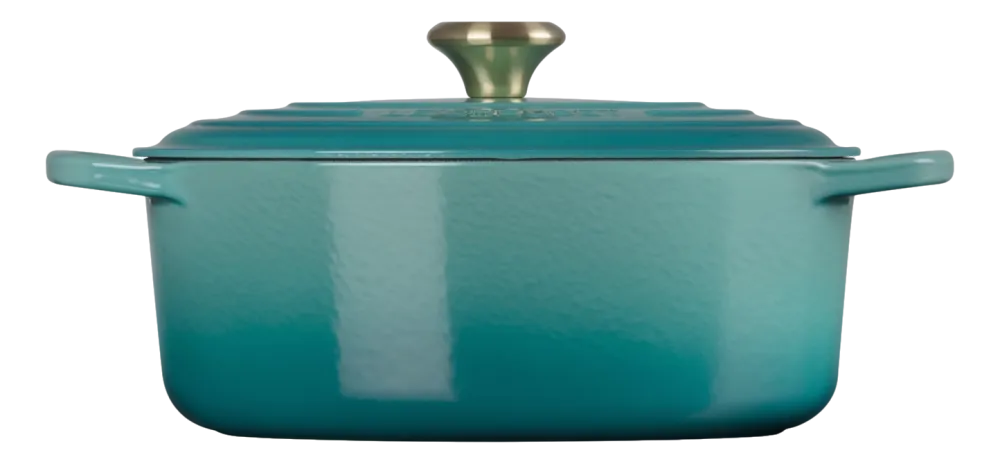 Le Creuset Braadpan Signature Bleu Riviera Online