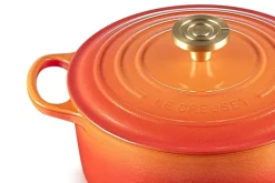 Braadpan Le Creuset Signature Rond Flamme Dorée 20 cm
