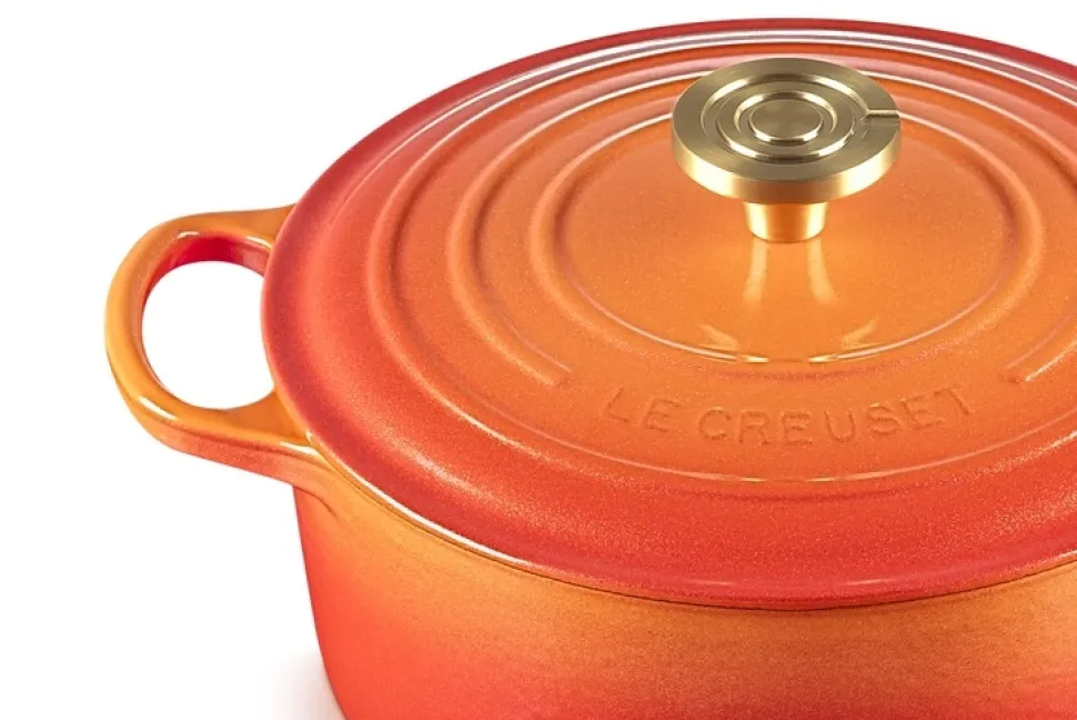 Braadpan Le Creuset Signature Rond Flamme Dorée 20 cm