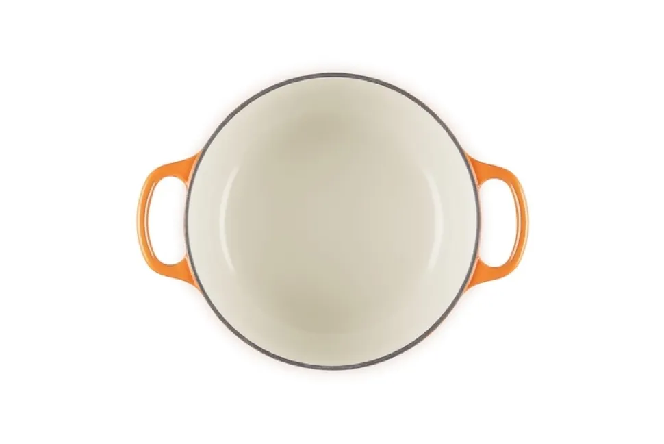 Braadpan Le Creuset Signature Rond Flamme Dorée 20 cm