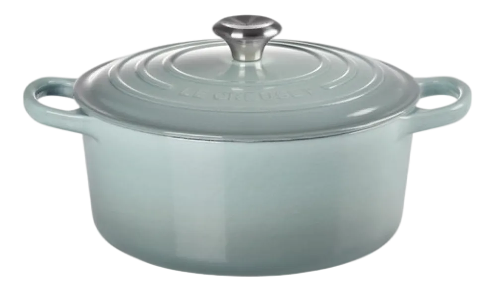 Le Creuset Braadpan Signature Rond Sea Salt 22 cm New