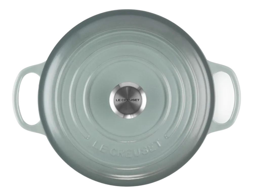 Le Creuset Braadpan Signature Rond Sea Salt 22 cm New