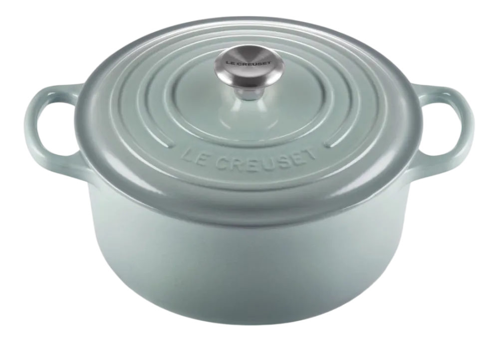 Le Creuset Braadpan Signature Rond Sea Salt 22 cm New