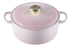 Braadpan Le Creuset Wicked Collection Glinda Signature Rond Shell Pink 24 cm