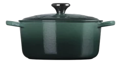 Le Creuset Braadpan Wicked Collection Elphaba Signature Rond Midnight Green 24 cm