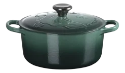 Le Creuset Braadpan Wicked Collection Elphaba Signature Rond Midnight Green 24 cm