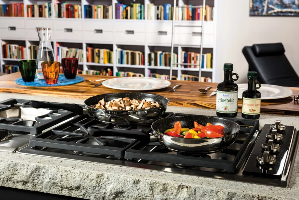 Braadpan Mepra Fantasia Stone Zwart 20 cm