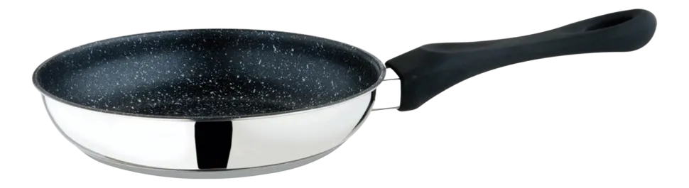 Braadpan Mepra Fantasia Stone Zwart 20 cm