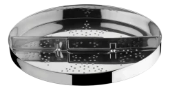 Braadpan Mepra Naturalmente Zilver 48 cm