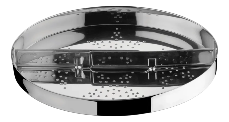 Braadpan Mepra Naturalmente Zilver 48 cm