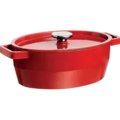 Braadpan Pyrex Slowcook Ovaal Rood 5,8 L