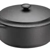 Braadpan Skeppshult Rond Gietijzeren Deksel 5,5L