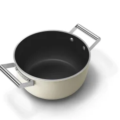 Braadpan Smeg 50's Style Crème 24 cm