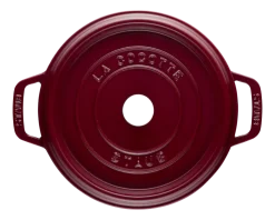 Braadpan Staub Cocotte Rond Bordeaux 28 cm