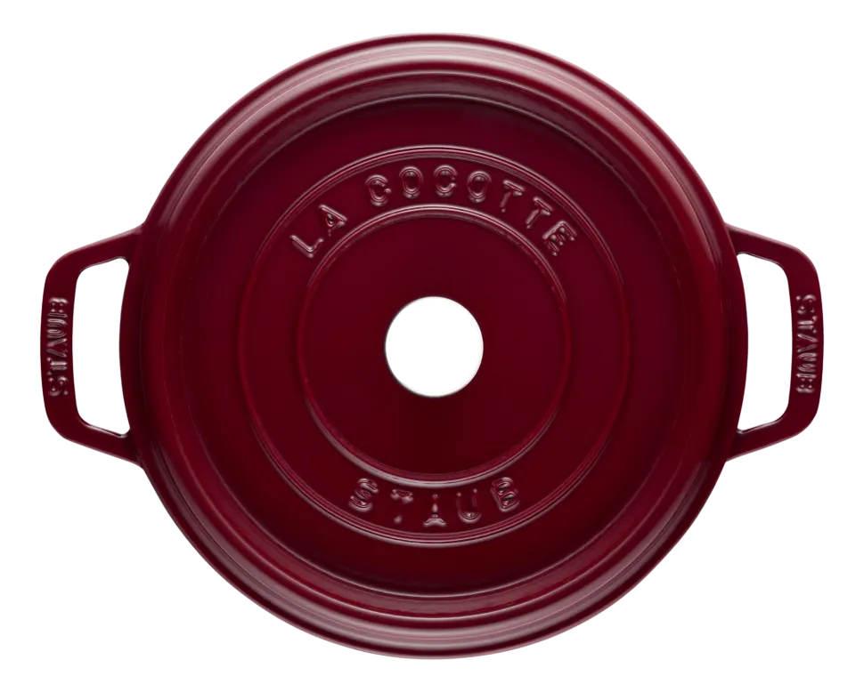 Braadpan Staub Cocotte Rond Bordeaux 28 cm