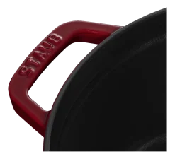 Braadpan Staub Cocotte Rond Bordeaux 28 cm