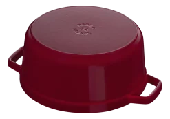 Braadpan Staub Cocotte Rond Bordeaux 28 cm