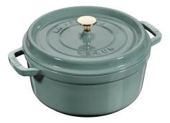 Staub Braadpan Cocotte Rond Eucalyptus Sale