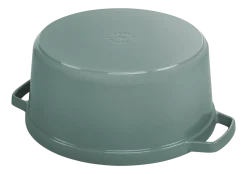 Staub Braadpan Cocotte Rond Eucalyptus Sale