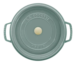 Staub Braadpan Cocotte Rond Eucalyptus Sale