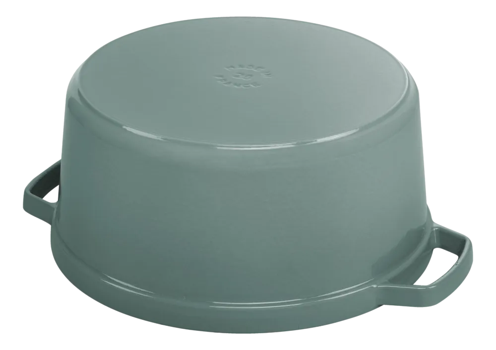 Staub Braadpan Cocotte Rond Eucalyptus Clearance