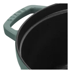 Staub Braadpan Cocotte Rond Eucalyptus Clearance