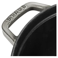 Braadpan Staub Cocotte Rond Grafietgrijs 28 cm