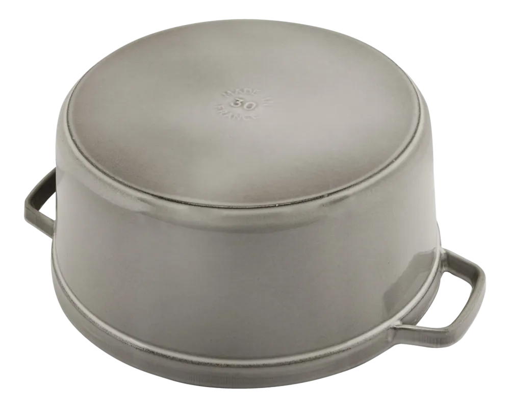 Staub Braadpan Cocotte Rond Grafietgrijs