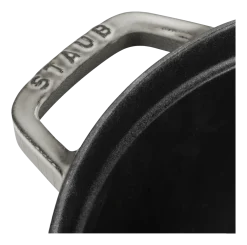 Staub Braadpan Cocotte Rond Grafietgrijs