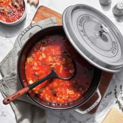 Staub Braadpan Cocotte Rond Grafietgrijs
