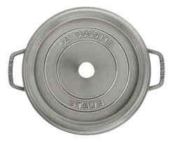 Staub Braadpan Cocotte Rond Grafietgrijs