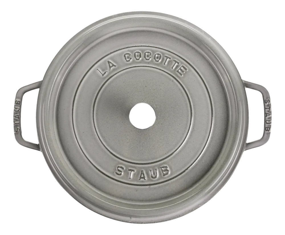 Staub Braadpan Cocotte Rond Grafietgrijs