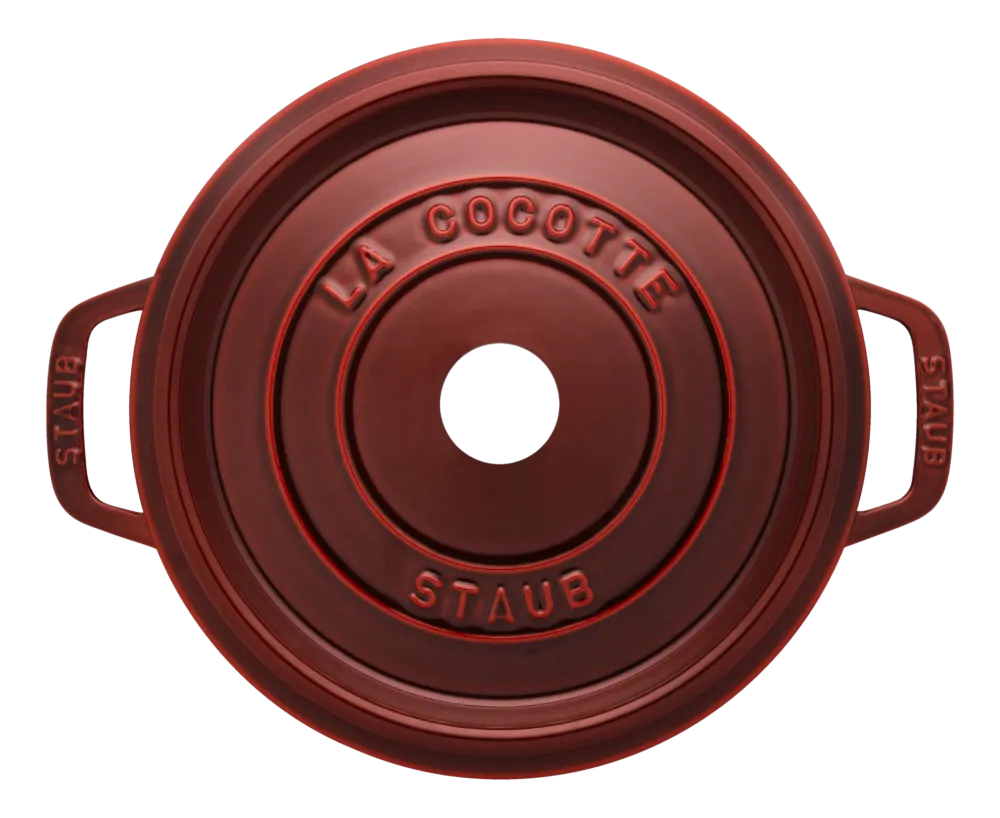 Staub Braadpan Cocotte Rond Grenadine Best