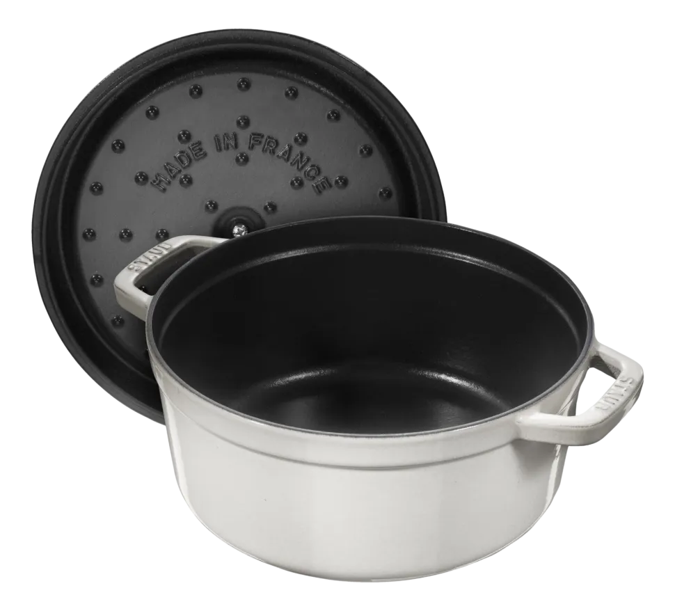 Braadpan Staub Cocotte Rond White Truffle 24 cm