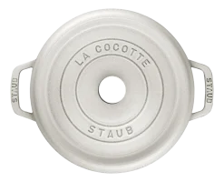 Braadpan Staub Cocotte Rond White Truffle 24 cm