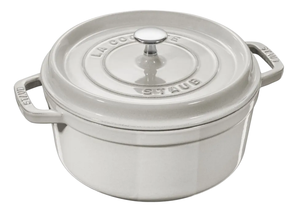 Braadpan Staub Cocotte Rond White Truffle 28 cm