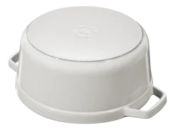 Staub Braadpan Cocotte Rond White Truffle New