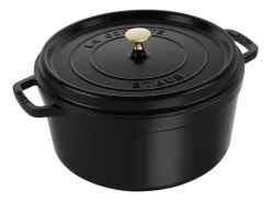 Braadpan Staub Cocotte Rond Zwart 34 cm