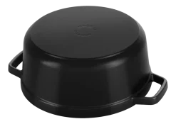 Braadpan Staub Cocotte Rond Zwart 34 cm