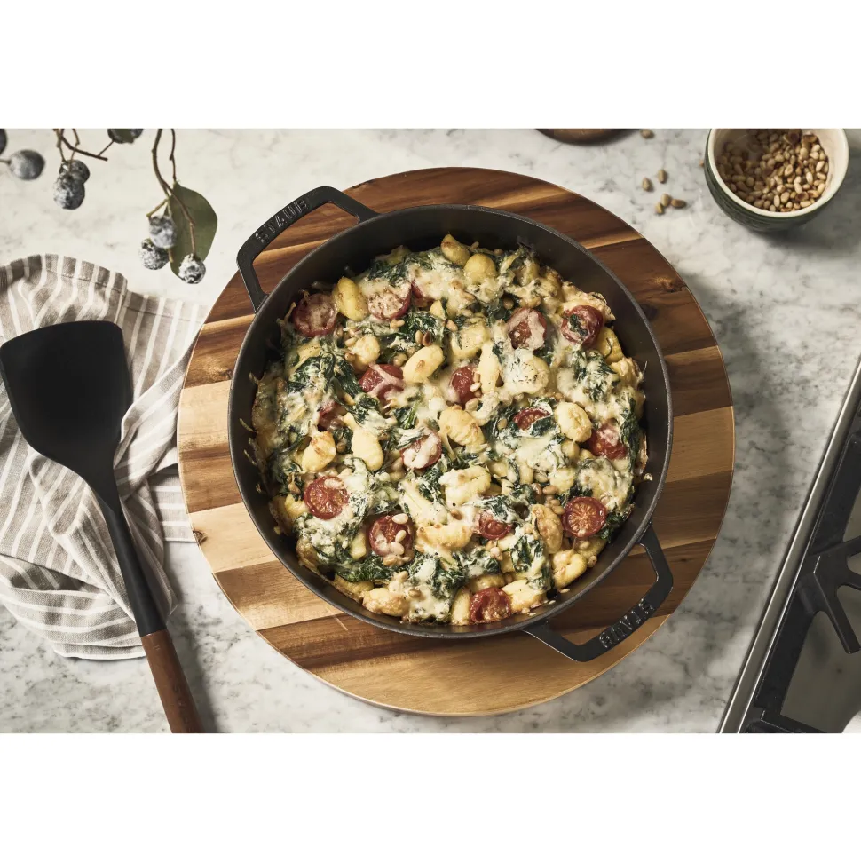 Braadpan Staub Cocotte Rond Zwart 34 cm
