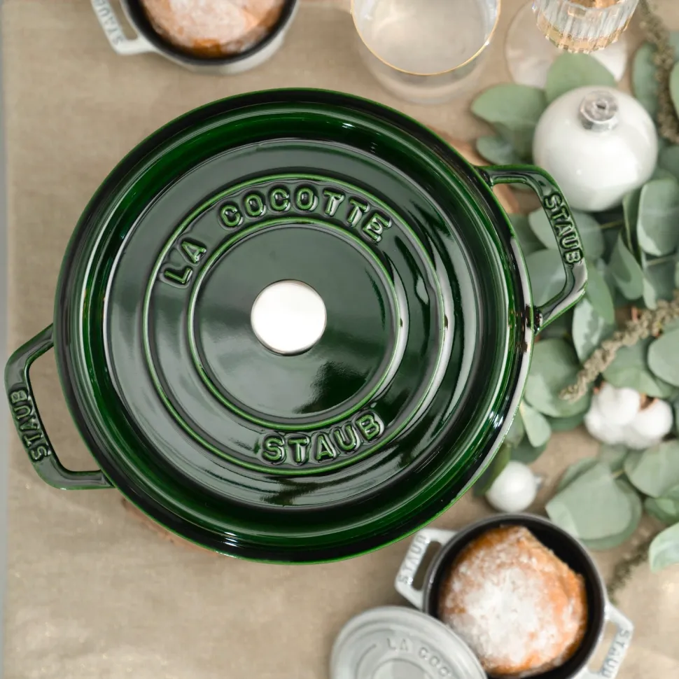 Braadpan Staub Rond Basilicum 26 cm
