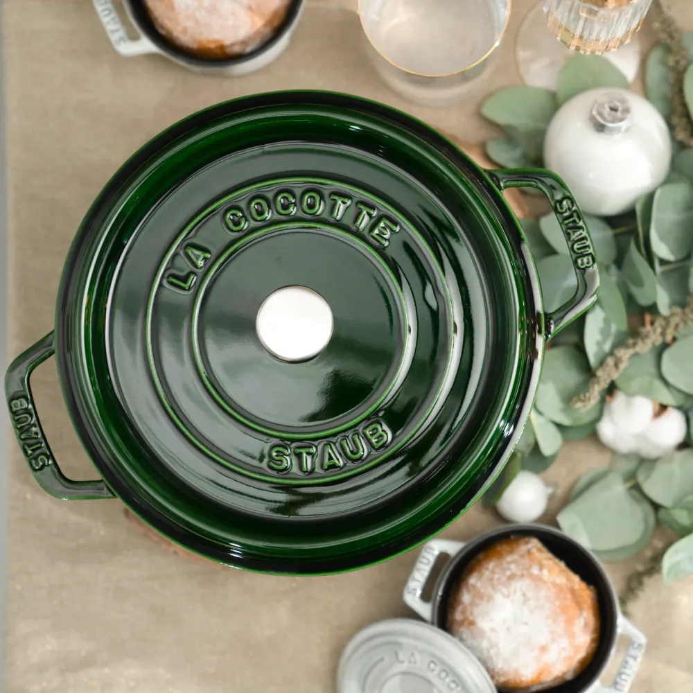 Staub Braadpan Rond Basilicum Best