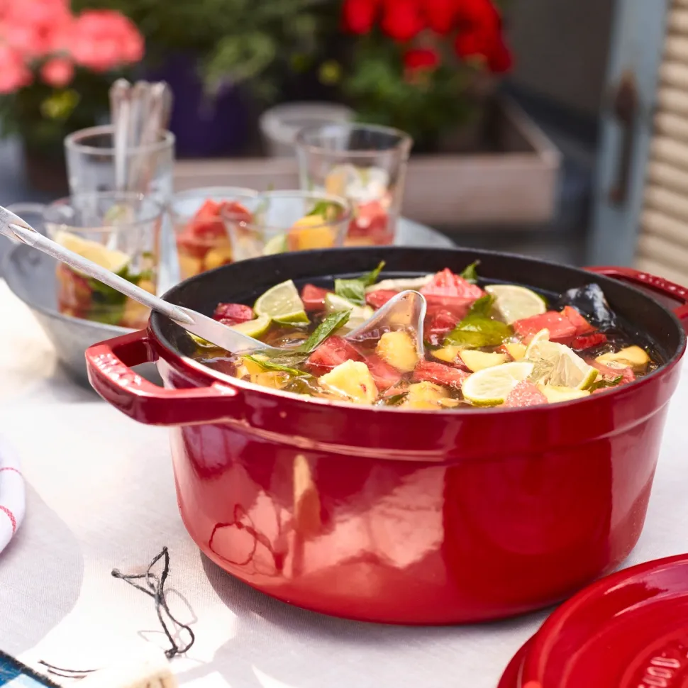 Braadpan Staub Rond Kers 24 cm