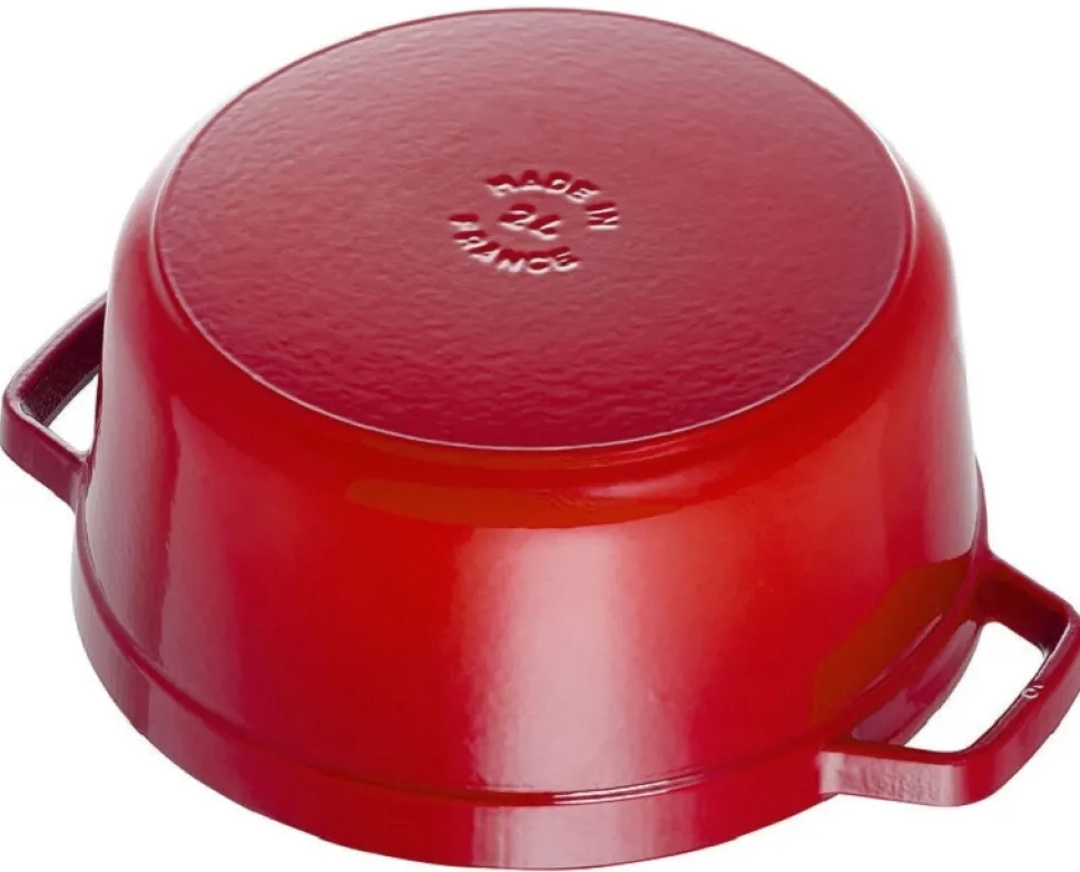 Braadpan Staub Rond Kers 24 cm