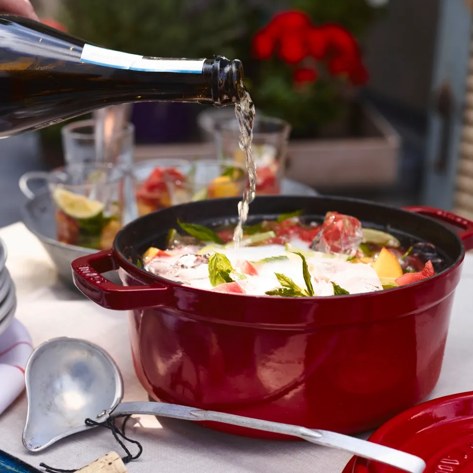 Braadpan Staub Rond Kers 28 cm